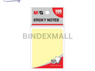 Sticky notes warna warni M&G ukuran 76x51mm dengan perekat kuat untuk memo tempel dan catatan reminder serbaguna