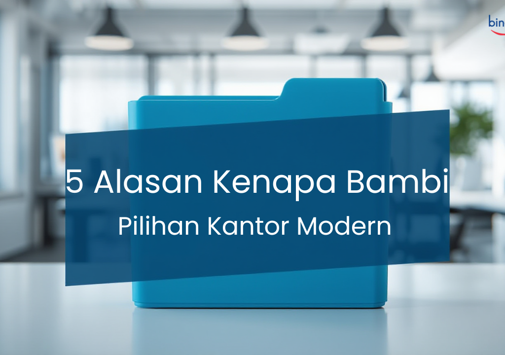 Ordner Bambi lever arch file berbagai ukuran untuk kantor modern