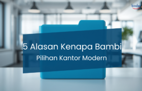Ordner Bambi lever arch file berbagai ukuran untuk kantor modern