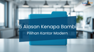 Ordner Bambi lever arch file berbagai ukuran untuk kantor modern