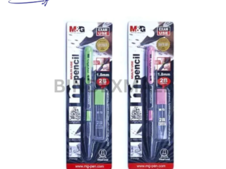 Pensil mekanis 2B M&G set lengkap dengan refill exam grade untuk ujian sekolah dan komputer
