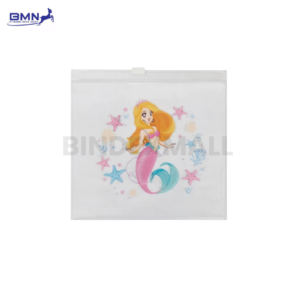 Pouch lucu Annuals Mermaid A6 dengan desain mermaid imut dan zipper berkualitas