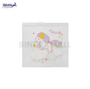 Pouch lucu Annuals Cloudy Pony A6 dengan desain pony imut dan zipper berkualitas