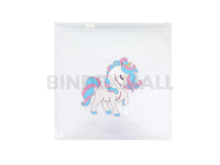 Pouch lucu Annuals Little Pony A6 dengan desain pony imut dan zipper berkualitas