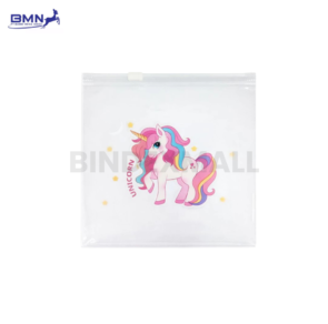 Pouch lucu Annuals Little Unicorn A6 dengan desain kelinci imut dan zipper berkualitas