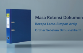 Tabel masa retensi dokumen perusahaan dengan kategori permanen jangka panjang dan jangka pendek