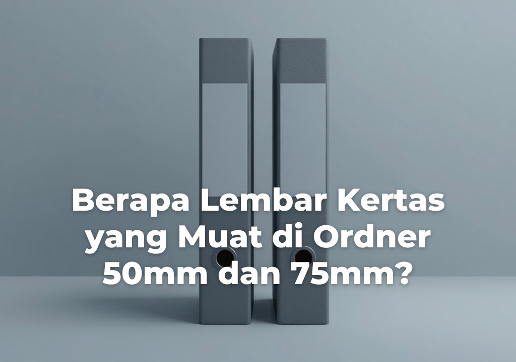 lembar kertas yang dapat dimuat ordner