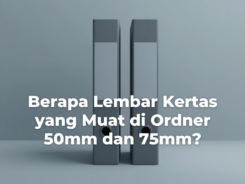 lembar kertas yang dapat dimuat ordner