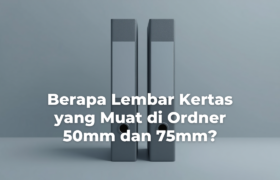 lembar kertas yang dapat dimuat ordner