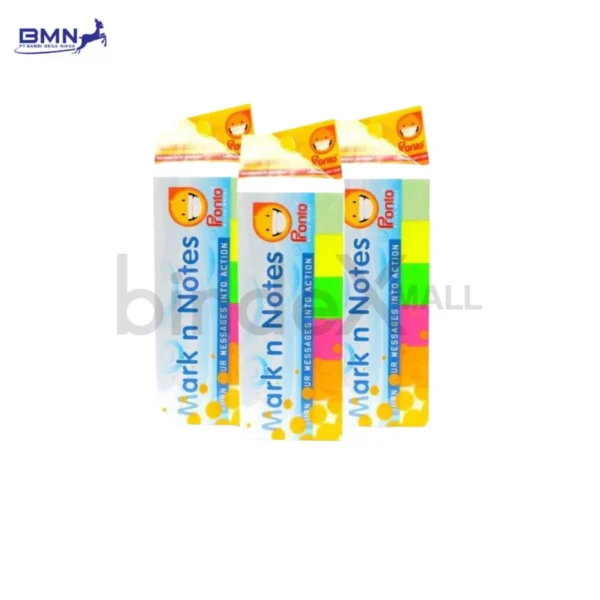 Sticky notes Pronto Mark and Note set warna warni pembatas buku untuk pelajar mahasiswa dan kantor