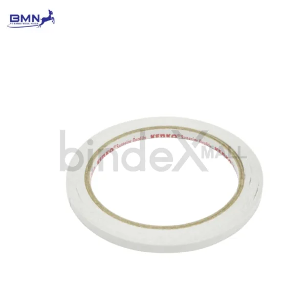 Double tape Kenko ukuran 1/4 inch perekat dua sisi untuk kantor scrapbook dan kerajinan