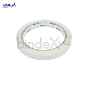 Double tape Kenko ukuran 1/2 inch 12mm perekat dua sisi untuk kantor scrapbook dan kerajinan
