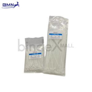 Butterfly kabel ties putih kabel tis multifungsi isi 100 pcs untuk mengikat kabel