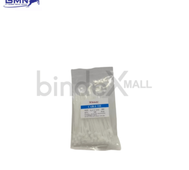 Butterfly kabel ties putih ukuran 2.5 x 100 mm kabel tis multifungsi isi 100 pcs untuk mengikat kabel