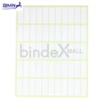 Label stiker self adhesive Tom Jerry nomor 109 ukuran 13x38mm untuk label produk kecil dan detail