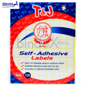 Label stiker self adhesive Tom Jerry nomor 110 ukuran 16x22mm untuk label harga dan kode produk kecil