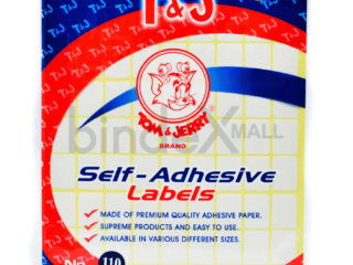 Label stiker self adhesive Tom Jerry nomor 110 ukuran 16x22mm untuk label harga dan kode produk kecil