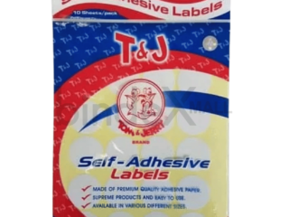 Stiker label bulat Tom and Jerry kode 118 diameter 28mm untuk kemasan produk premium dan luxury branding