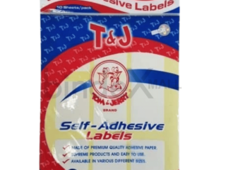 Label stiker self adhesive Tom Jerry nomor 124 ukuran 40x57mm untuk label produk dan alamat pengiriman