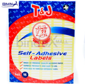 Label stiker self adhesive Tom Jerry nomor 98 ukuran 5x21mm untuk label kode dan marking detail