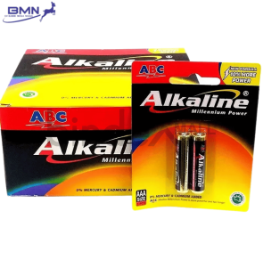 Baterai AAA ABC Alkaline isi 2 pcs 1.5 volt anti bocor tahan lama untuk remote mouse dan senter