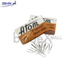 Atom Paper Clip No.1 Penjepit Kertas Baja Anti Karat Isi 100 Pcs