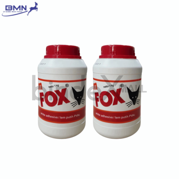 Lem FOX 1 Kg Putih PVAc Serbaguna Kemasan Jumbo Original