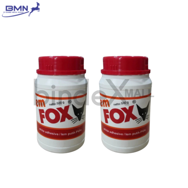Lem FOX 500 Gram Putih PVAc Serbaguna Original
