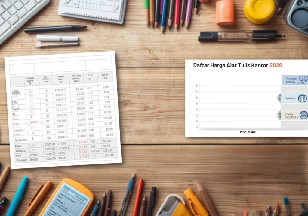 Daftar lengkap harga alat tulis kantor 2026 dengan berbagai produk ATK berkualitas