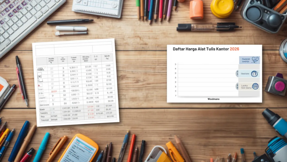 Daftar lengkap harga alat tulis kantor 2026 dengan berbagai produk ATK berkualitas