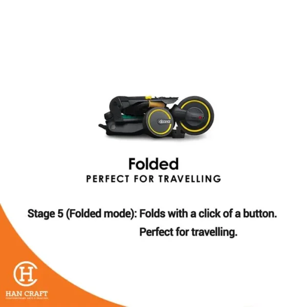 Doona Liki Trike S5 - Sepeda Dorong Anak Roda Tiga Tricycle ( Preloved )- Racing Green