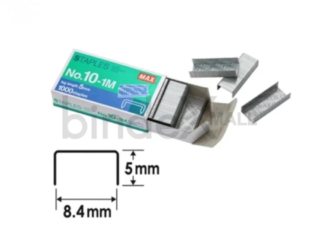 Isi stapler Max nomor 3 original Jepang premium anti macet untuk stapler mini