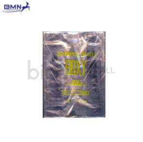 Sampul buku plastik Boxy transparan tebal waterproof untuk melindungi buku pelajaran dan novel