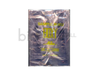 Sampul buku plastik Boxy transparan tebal waterproof untuk melindungi buku pelajaran dan novel