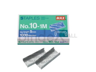 Isi stapler Max nomor 3 original Jepang premium anti macet untuk stapler mini