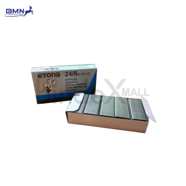 Isi stapler mini Etona nomor 3 anti karat refill untuk stapler kecil portable
