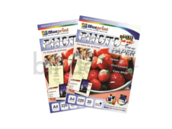 Kertas foto Blueprint A4 220gsm double side glossy 20 lembar untuk printer inkjet cetak foto