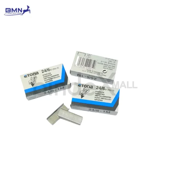 Isi stapler mini Etona nomor 3 anti karat refill untuk stapler kecil portable