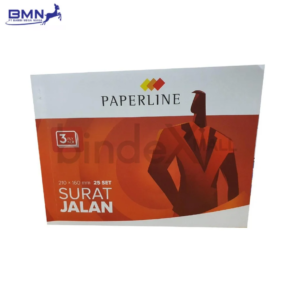 Surat jalan Paperline besar 3 ply bon rangkap NCR putih merah kuning untuk dokumentasi pengiriman bisnis