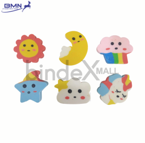 Annuals Penghapus Karakter Cute Fancy Lucu 1 Pcs ATK Sekolah Anak Original
