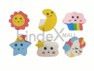 Annuals Penghapus Karakter Cute Fancy Lucu 1 Pcs ATK Sekolah Anak Original