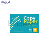 Kertas HVS F4 75 GSM 1 rim 500 lembar copy paper putih cerah untuk print fotokopi laser dan administrasi kantor