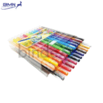Crayon Anak Titi Twist isi 24 warna cerah sistem putar tanpa raut aman untuk mewarnai anak sekolah