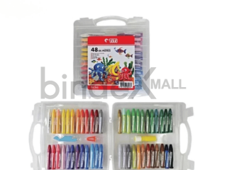 Crayon Titi Classic isi 48 warna oil pastel cerah tekstur halus untuk mewarnai sekolah dan seni