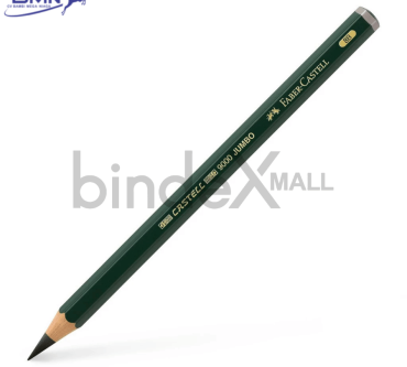 Pensil 8B Faber Castell grafit hitam pekat untuk sketsa dan shading