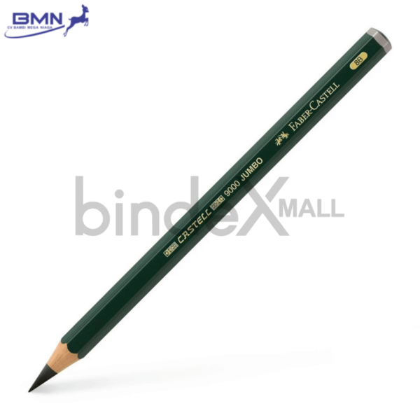 Pensil 8B Faber Castell grafit hitam pekat untuk sketsa dan shading