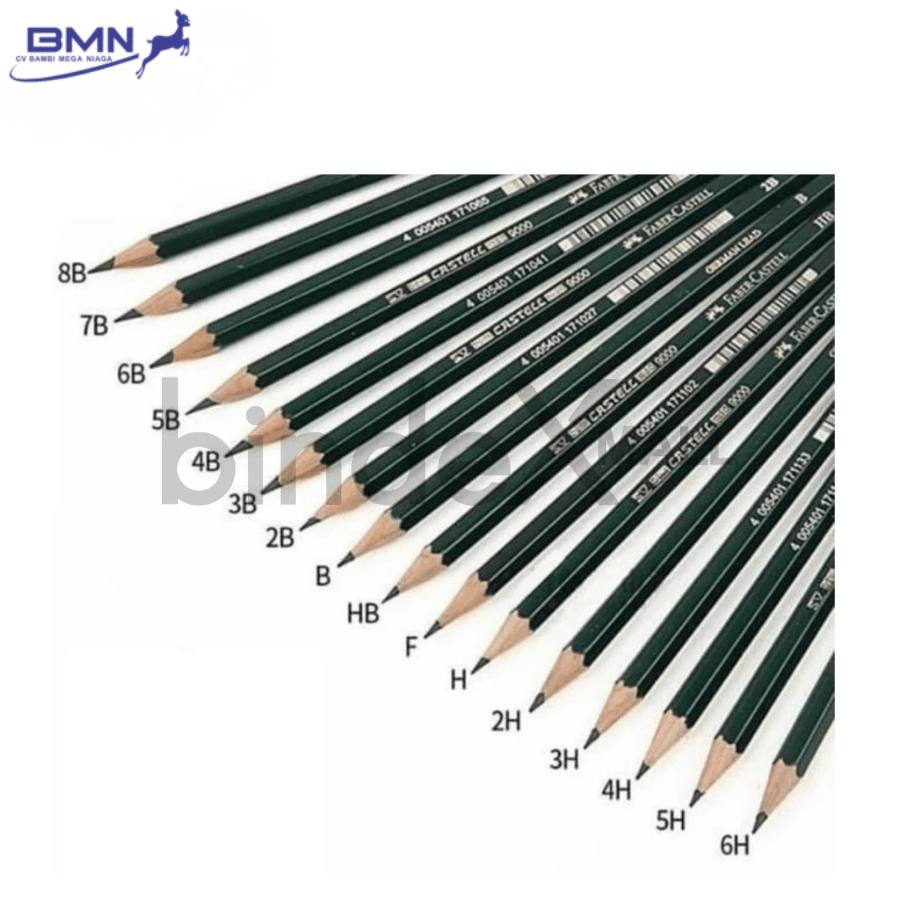macam-macam ukuran pensil faber-castell