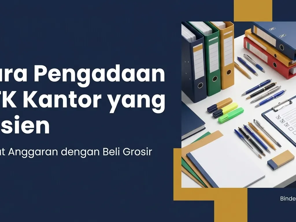 Panduan pengadaan ATK kantor grosir murah per dus untuk perusahaan dan instansi