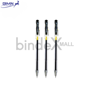 Kenko Easy Gel Pen hitam 1 pcs tinta gel pekat 0.5mm cepat kering lancar nyaman untuk sekolah dan kantor
