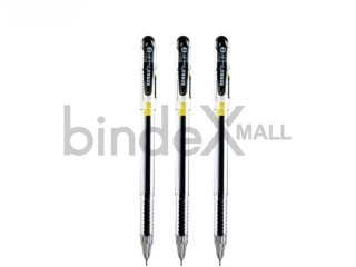 Kenko Easy Gel Pen hitam 1 pcs tinta gel pekat 0.5mm cepat kering lancar nyaman untuk sekolah dan kantor